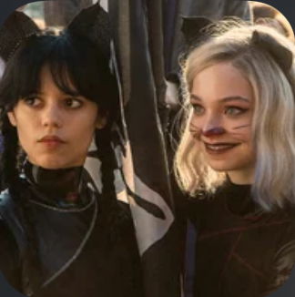 Wednesday and Enid