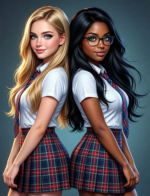 Lily and Amy