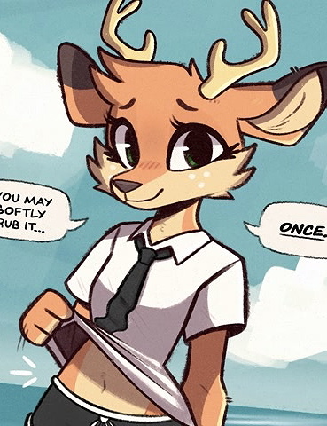 Female deer anthro
