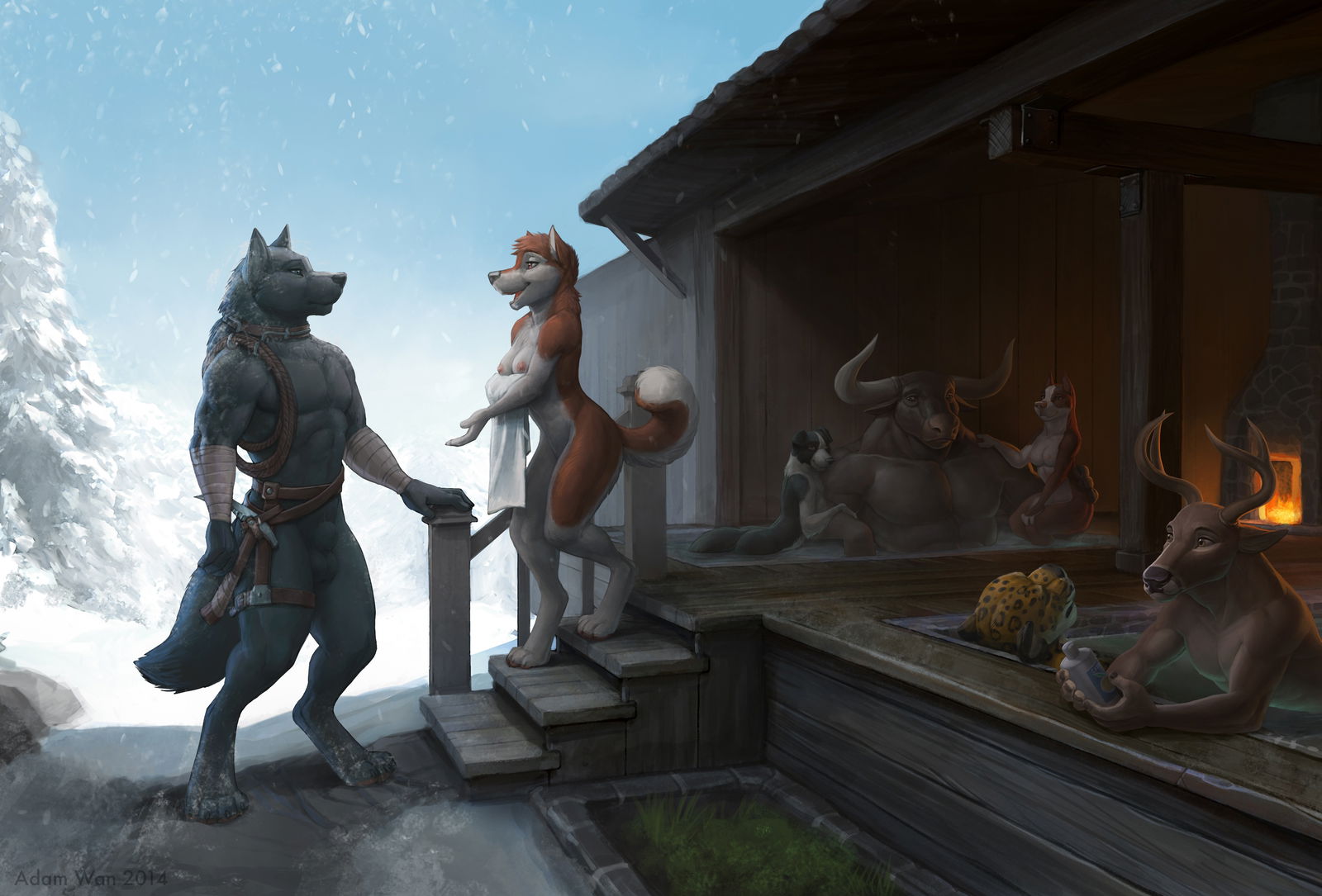 Winter Anthro Resort