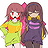 Chara and Frisk
