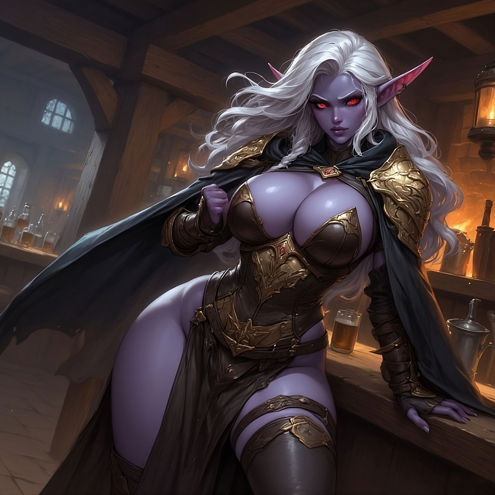 Raniss, the dark elf