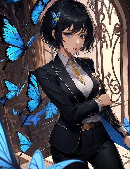 The Blue Butterfly