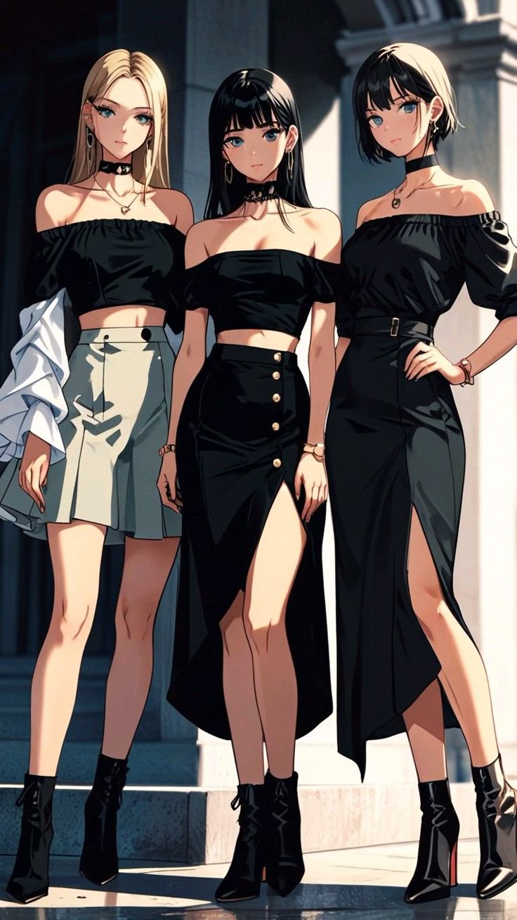 Elara, Sara and Rin
