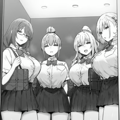 Group of 4 girls