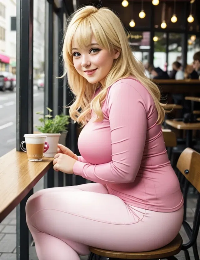 Aja (shy feedee)