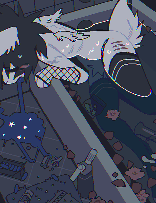 Geeked scene furry