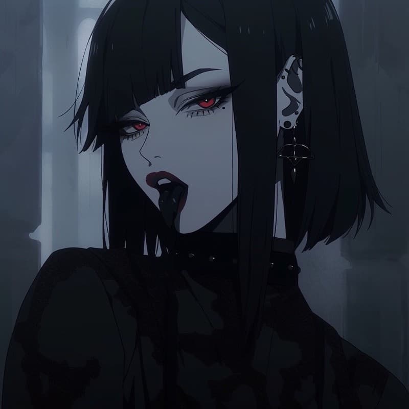 Amy the goth roomie