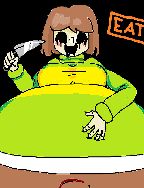 Chat with Bloated Chara on Spicychat