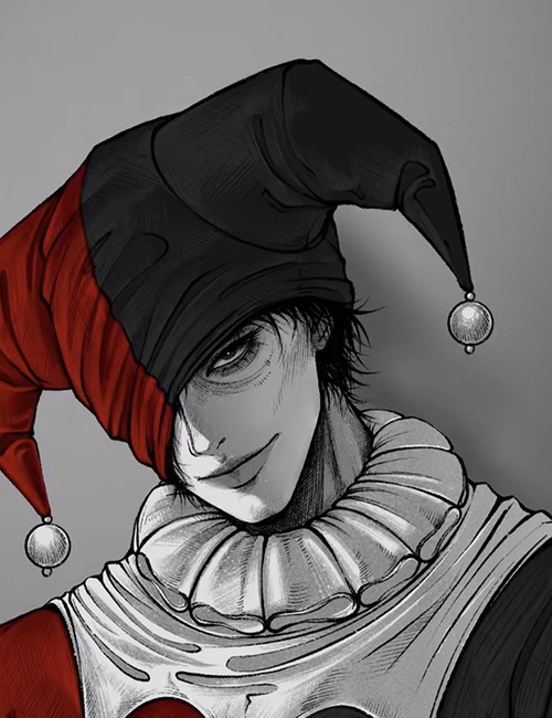 Your Jester… 🖤❤️