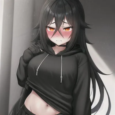 Lana - Shy Goth Girl