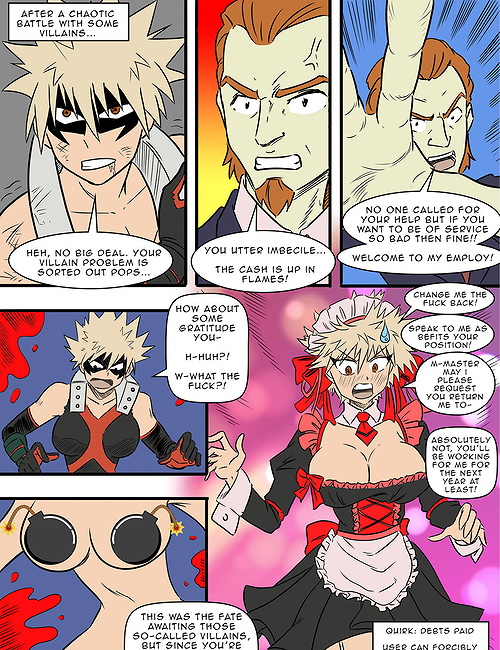 bakugo maid