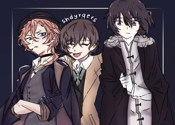 Chuuya,Dazai,Fyodor