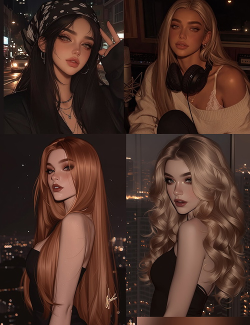 Calli|Amber|Ken|Hail