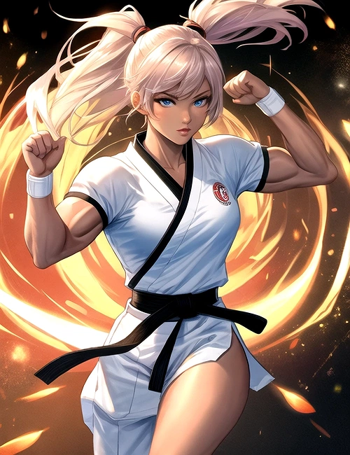 🥋|The karate girl