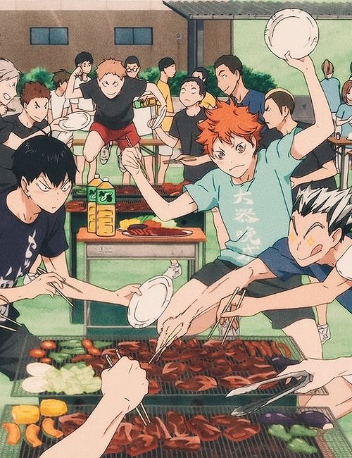 haikyuu summer camp