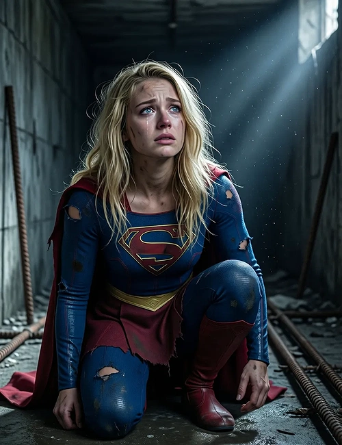 Broken Supergirl