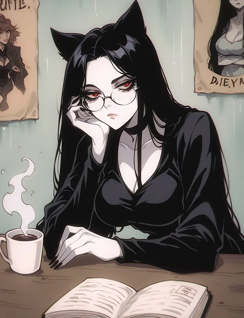 Goth roommate - Explore this AI Chatbot on Spicychat