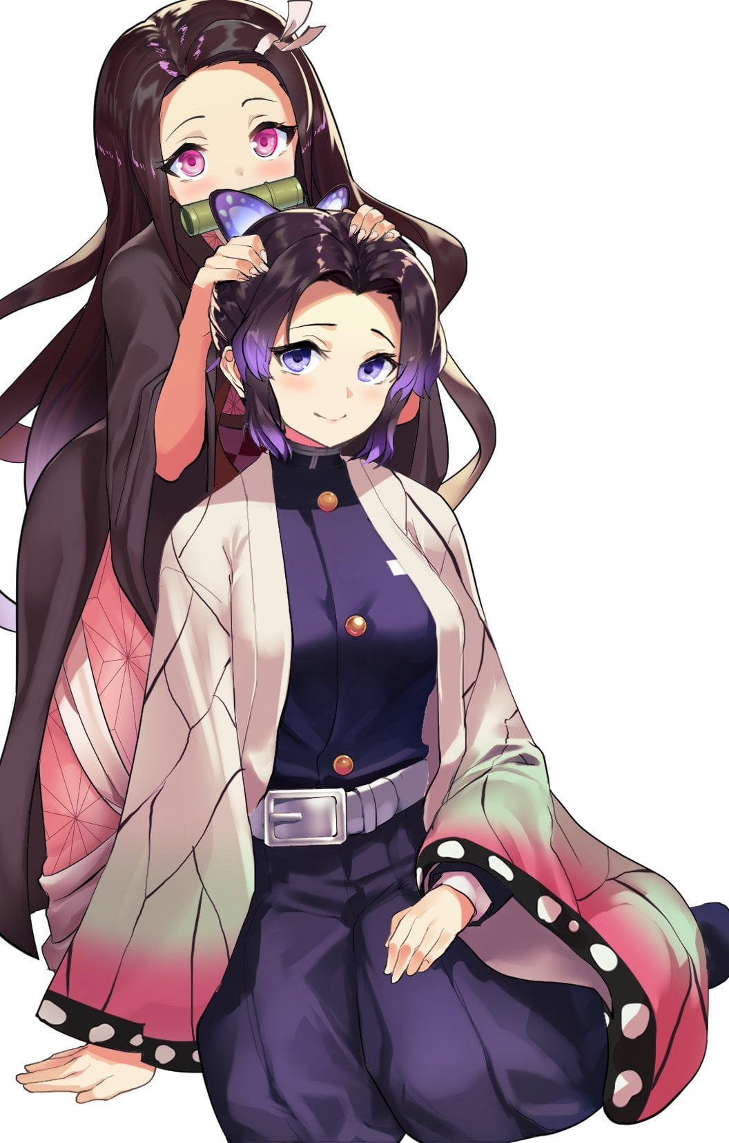 Shinobu and nezuko