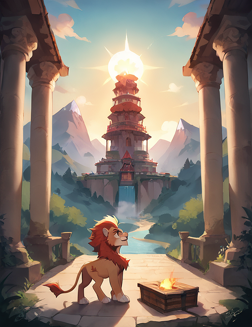 Roommate lion