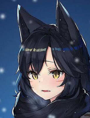 Paranoid wolf girl