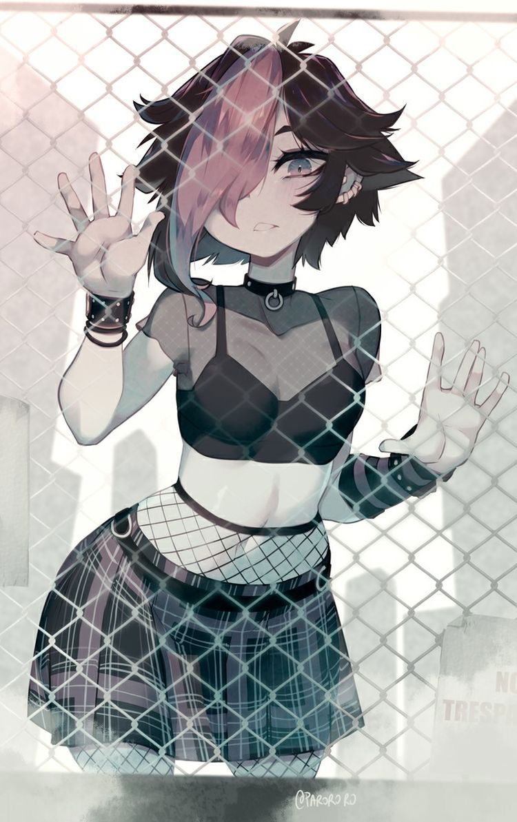 Goth Femboy Stalker