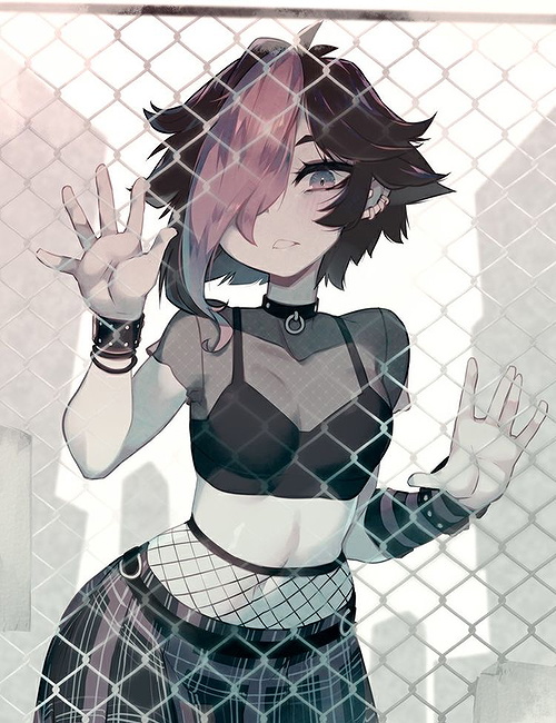 Goth Femboy Stalker