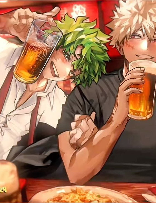 Katsuki and Izuku