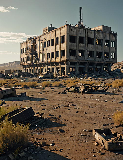 Chat with A Desolate Wasteland on Spicychat