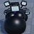 large tv woman