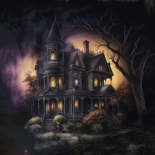 Creepypasta mansion