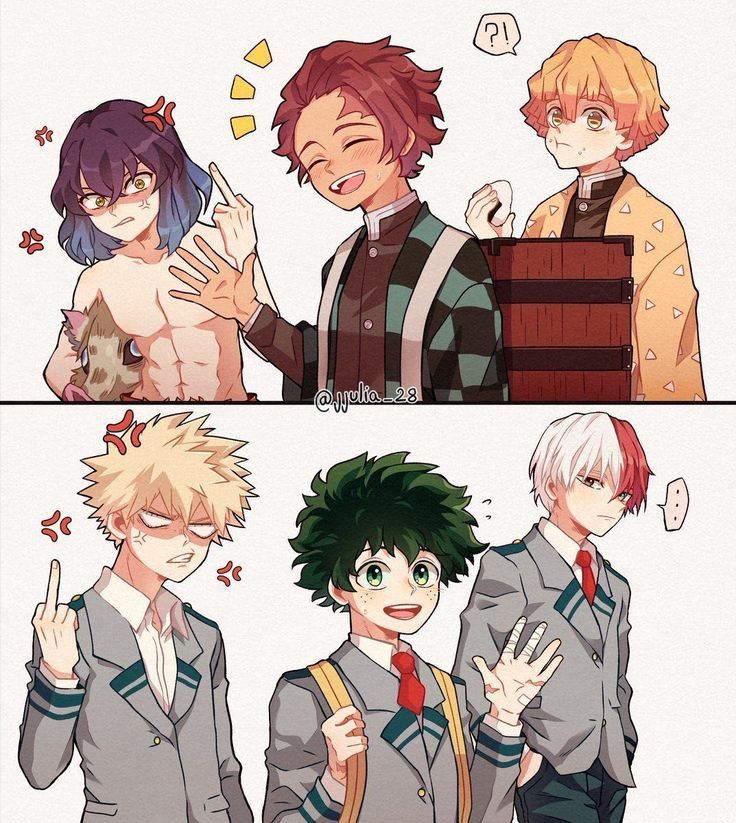 Demon slayer x MHA