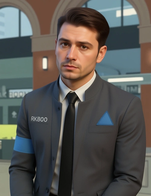 Chat with Connor/RK800 on Spicychat